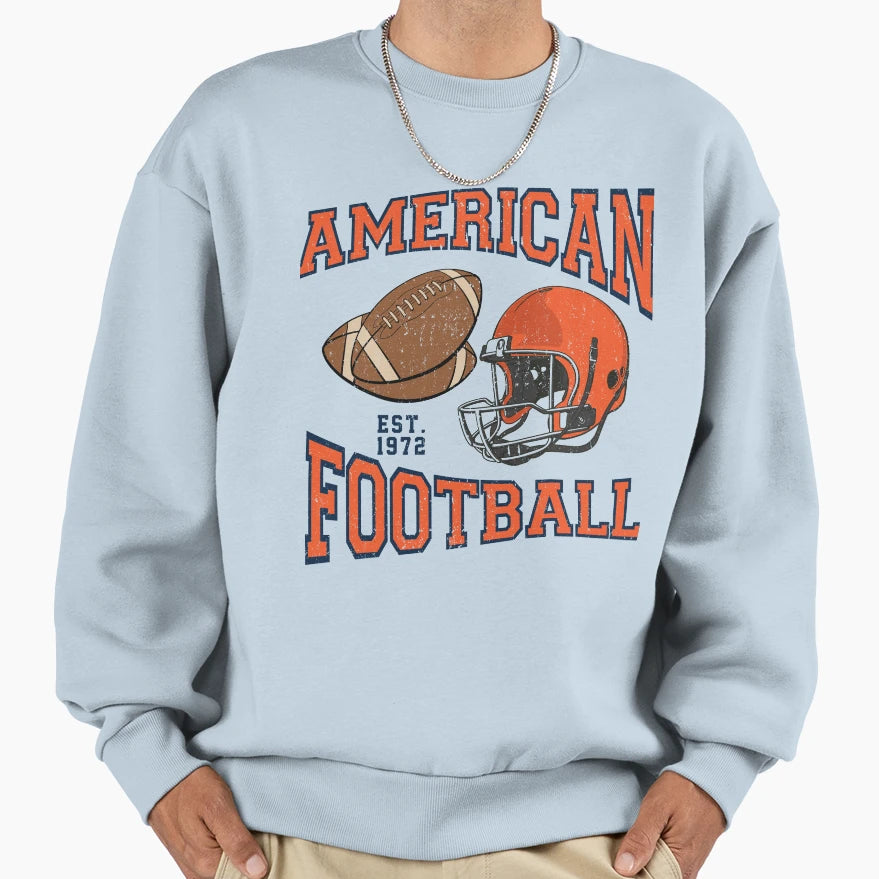 American Football Sweatshirt - Custom Art Print Unisex - T-Shirt, Sweatshirt, Hoodie