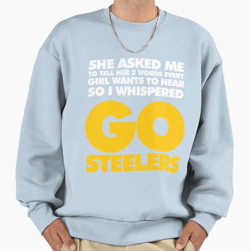 Funny Gifts Pittsburgh Football Sweatshirt - Trendy Graphic for Adults - T-Shirt, Sweatshirt, Hoodie