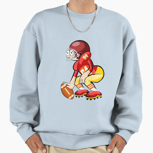 American Football Cartoon 25 41 Sweatshirt - Minimalist Print Men Women - T-Shirt, Sweatshirt, Hoodie