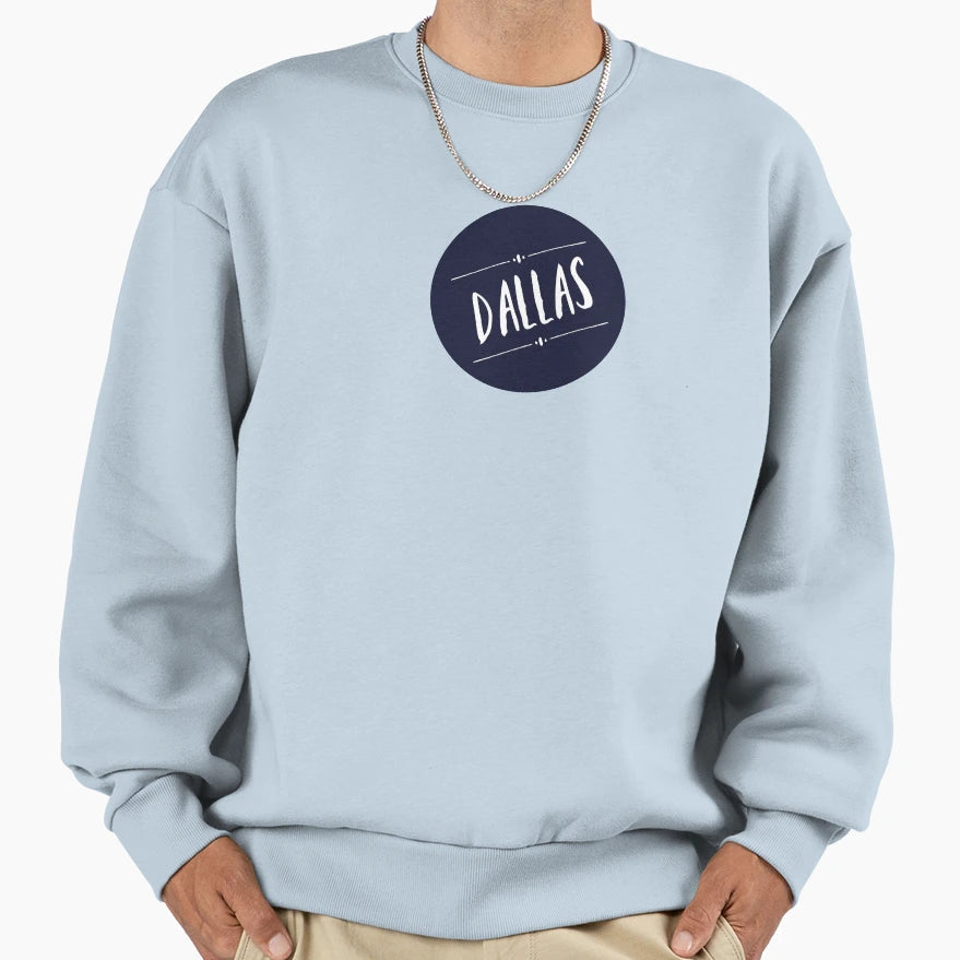Dallas Sweatshirt - Trendy Graphic for Adults - T-Shirt, Sweatshirt, Hoodie