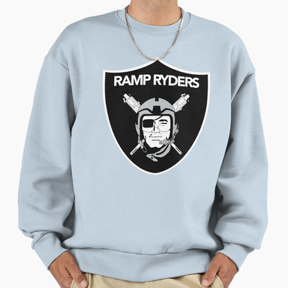Ramp Ryders Sweatshirt - Minimalist Print for Adults - T-Shirt, Sweatshirt, Hoodie