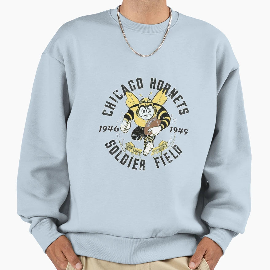 Chicago Hornets Sweatshirt - Custom Art Print for Adults - T-Shirt, Sweatshirt, Hoodie