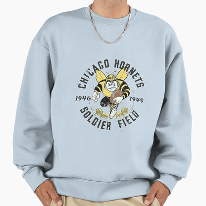 Chicago Hornets Sweatshirt - Custom Art Print for Adults - T-Shirt, Sweatshirt, Hoodie