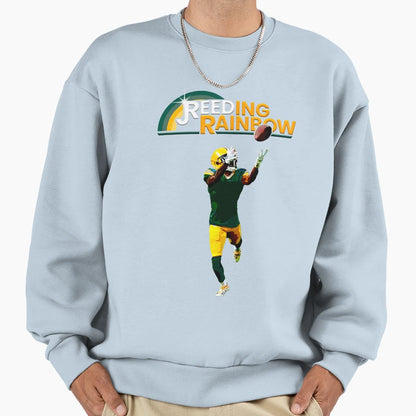 Jreeding Rainbow Football Wide Sweatshirt - Streetwear Style Men Women - T-Shirt, Sweatshirt, Hoodie