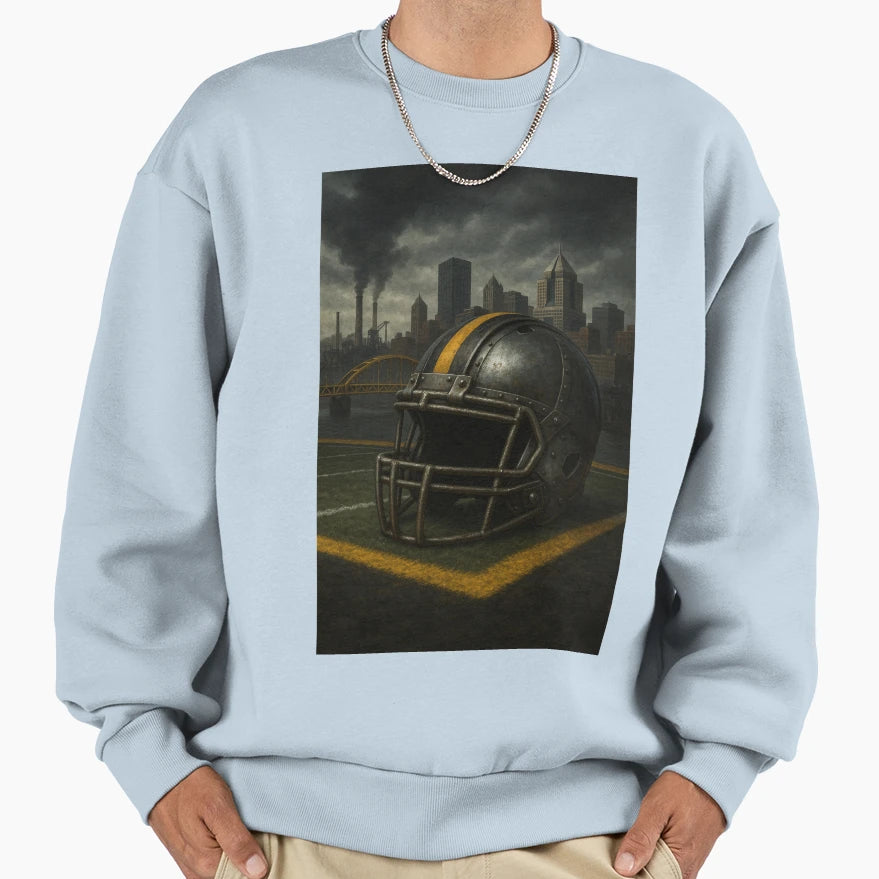 Pittsburgh Football V7 Sweatshirt - Unique Graphic Men Women - T-Shirt, Sweatshirt, Hoodie