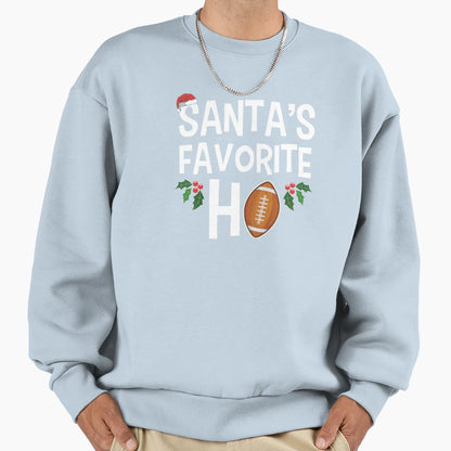 American Football Santas Ho Gift Sweatshirt - Novelty Apparel Unisex - T-Shirt, Sweatshirt, Hoodie