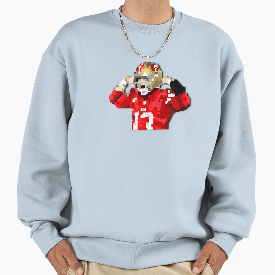 Pixel Purdy Sweatshirt - Fun Novelty Design for Adults - T-Shirt, Sweatshirt, Hoodie