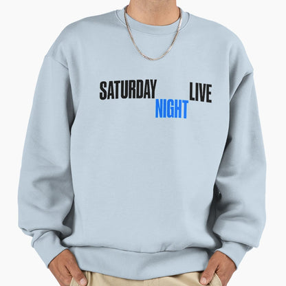 Saturday Night Live Sweatshirt - Minimalist Print Men Women - T-Shirt, Sweatshirt, Hoodie