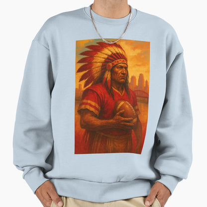 Kansas City Football V4 Sweatshirt - Unique Graphic Men Women - T-Shirt, Sweatshirt, Hoodie