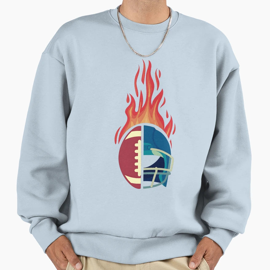 Funny Fathers Day American Sweatshirt - Fun Novelty Design for Adults - T-Shirt, Sweatshirt, Hoodie