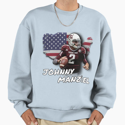 Johnny Manziel Sweatshirt - Streetwear Style for Adults - T-Shirt, Sweatshirt, Hoodie