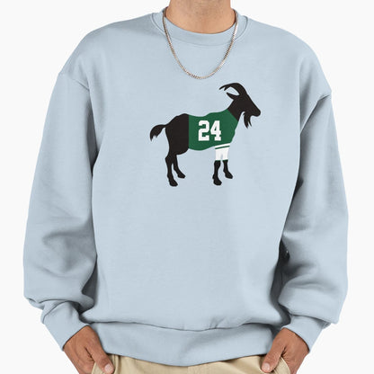 Jets Darrelle Revis Goat Sweatshirt - Novelty Apparel Unisex - T-Shirt, Sweatshirt, Hoodie