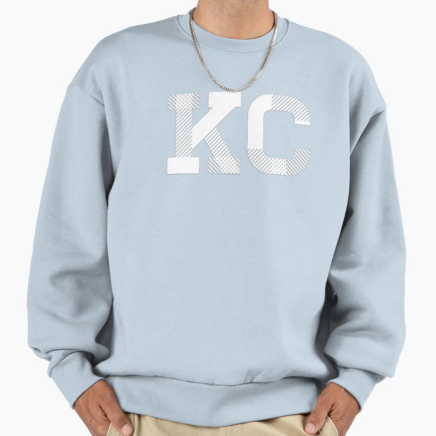 Kc All White Sweatshirt - Unique Graphic Men Women - T-Shirt, Sweatshirt, Hoodie
