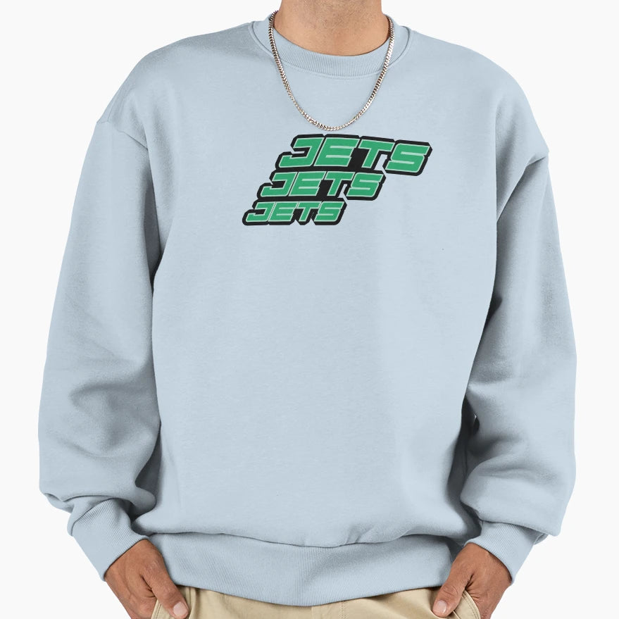 Jets Sweatshirt - Minimalist Print Men Women - T-Shirt, Sweatshirt, Hoodie