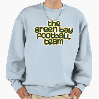 Green Bay Football Team Sweatshirt - Minimalist Print Unisex - T-Shirt, Sweatshirt, Hoodie