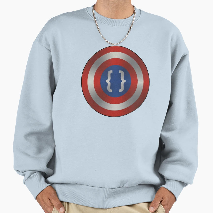 Captain Code Sweatshirt - Trendy Graphic Unisex - T-Shirt, Sweatshirt, Hoodie