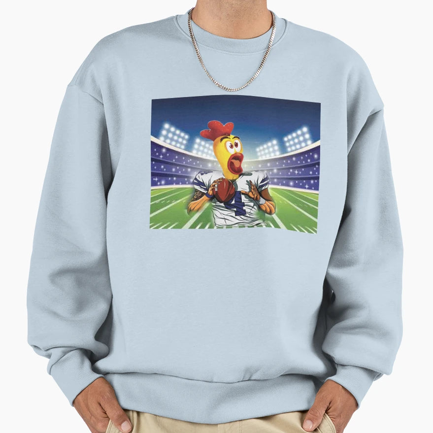 Screaming Chicken Dak Sweatshirt - Unique Graphic Men Women - T-Shirt, Sweatshirt, Hoodie