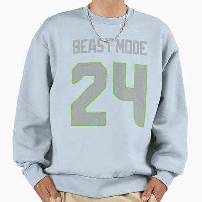 Beast Mode 24 Sweatshirt - Casual Everyday Wear Men Women - T-Shirt, Sweatshirt, Hoodie