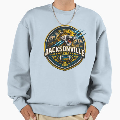 Jacksonville Football Coastal Sports Logo T-Shirt - Trendy Graphic Unisex - T-Shirt, Sweatshirt, Hoodie