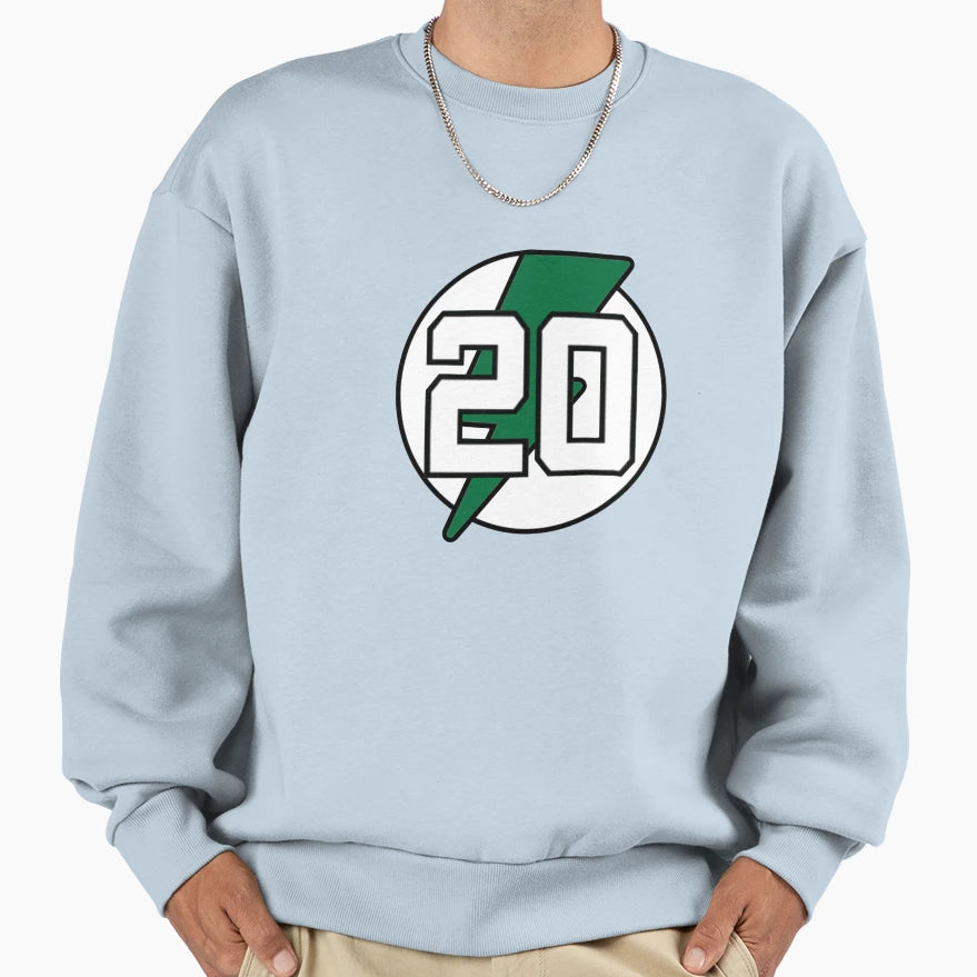 Jets BH Breece Lightning 20 Sweatshirt - Novelty Apparel Unisex - T-Shirt, Sweatshirt, Hoodie