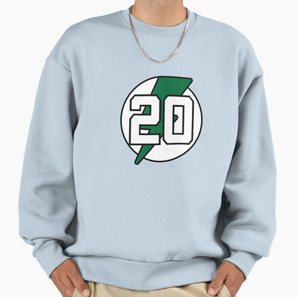Jets BH Breece Lightning 20 Sweatshirt - Novelty Apparel Unisex - T-Shirt, Sweatshirt, Hoodie