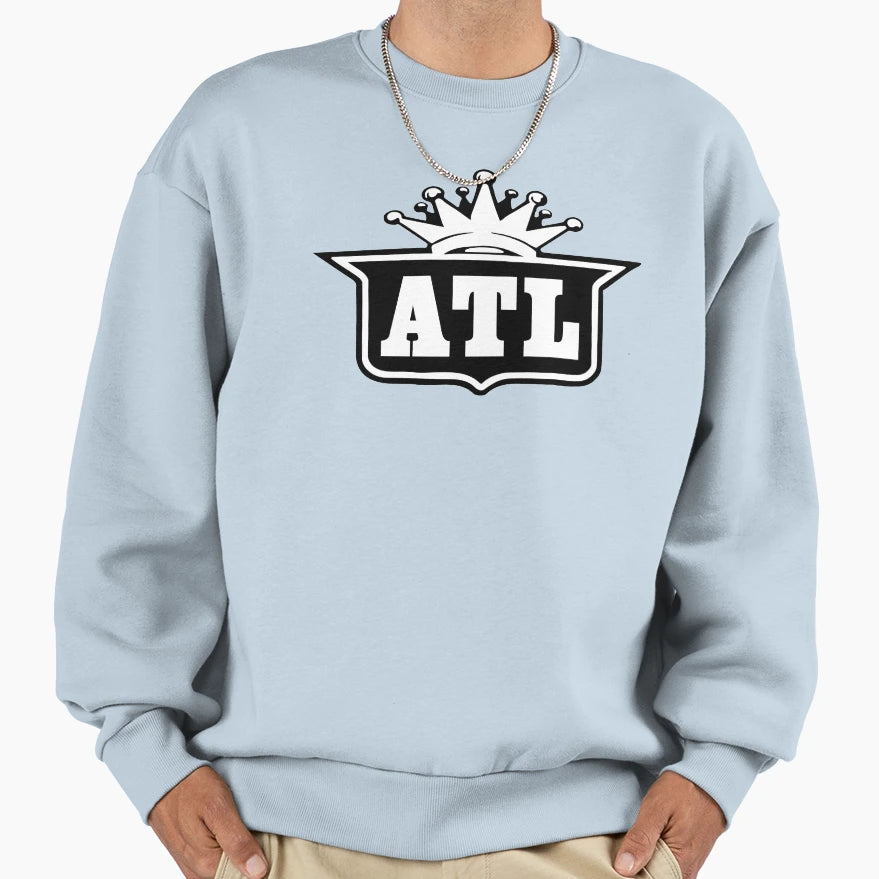 Atl Clean Sweatshirt - Aesthetic Graphic Men Women - T-Shirt, Sweatshirt, Hoodie