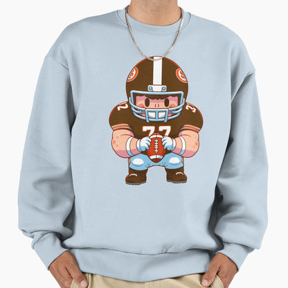 Offensive Lineman Sweatshirt - Graphic Print for Adults - T-Shirt, Sweatshirt, Hoodie