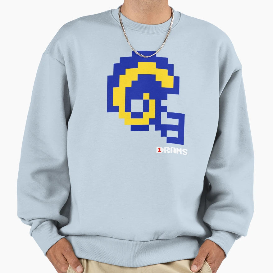 La Helmet Tecmo Bowl Sweatshirt - Aesthetic Graphic Men Women - T-Shirt, Sweatshirt, Hoodie