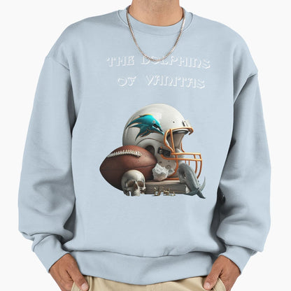 Dolphins Vanitas Sweatshirt - Custom Art Print for Adults - T-Shirt, Sweatshirt, Hoodie