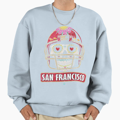 American Football San Francisco Sweatshirt - Novelty Apparel for Adults - T-Shirt, Sweatshirt, Hoodie