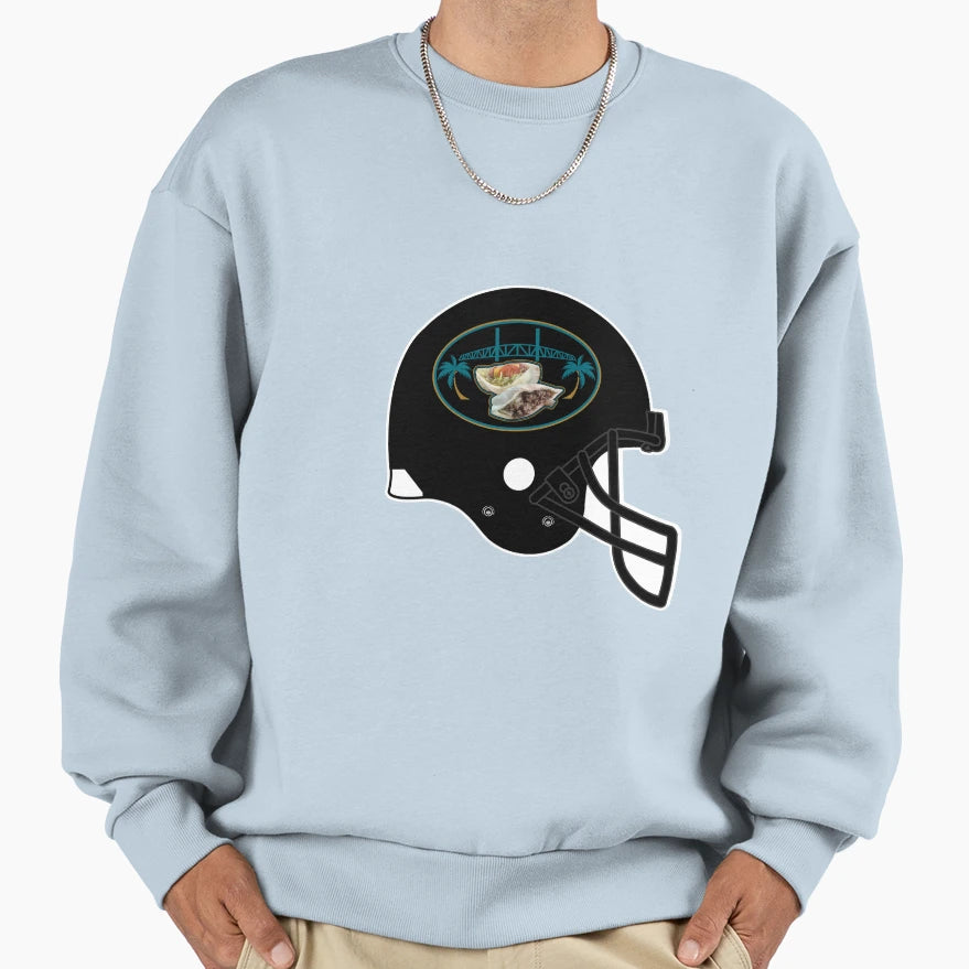 Jacksonville Pita Pockets Helmet Sweatshirt - Graphic Print Men Women - T-Shirt, Sweatshirt, Hoodie