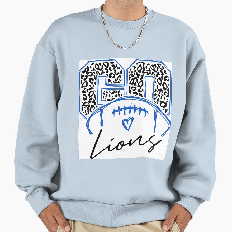 Go Cheetah Lions Collection Ii Sweatshirt - Unique Graphic for Adults - T-Shirt, Sweatshirt, Hoodie