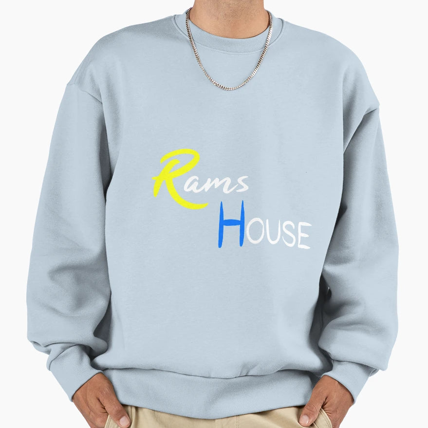 Rams House Sweatshirt - Unique Graphic Men Women - T-Shirt, Sweatshirt, Hoodie