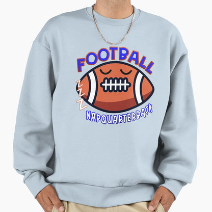 Football Sweatshirt - Minimalist Print Unisex - T-Shirt, Sweatshirt, Hoodie