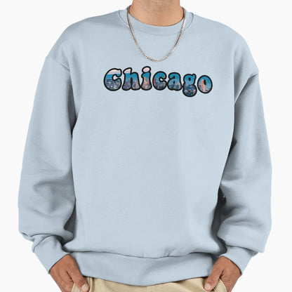 Chicago Sweatshirt - Novelty Apparel Unisex - T-Shirt, Sweatshirt, Hoodie