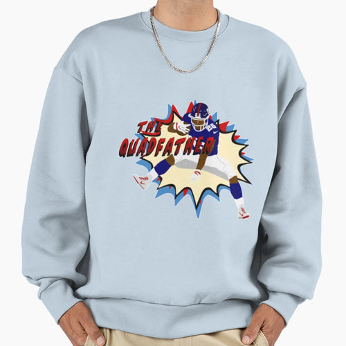 Quadfather Sweatshirt - Graphic Print Unisex - T-Shirt, Sweatshirt, Hoodie