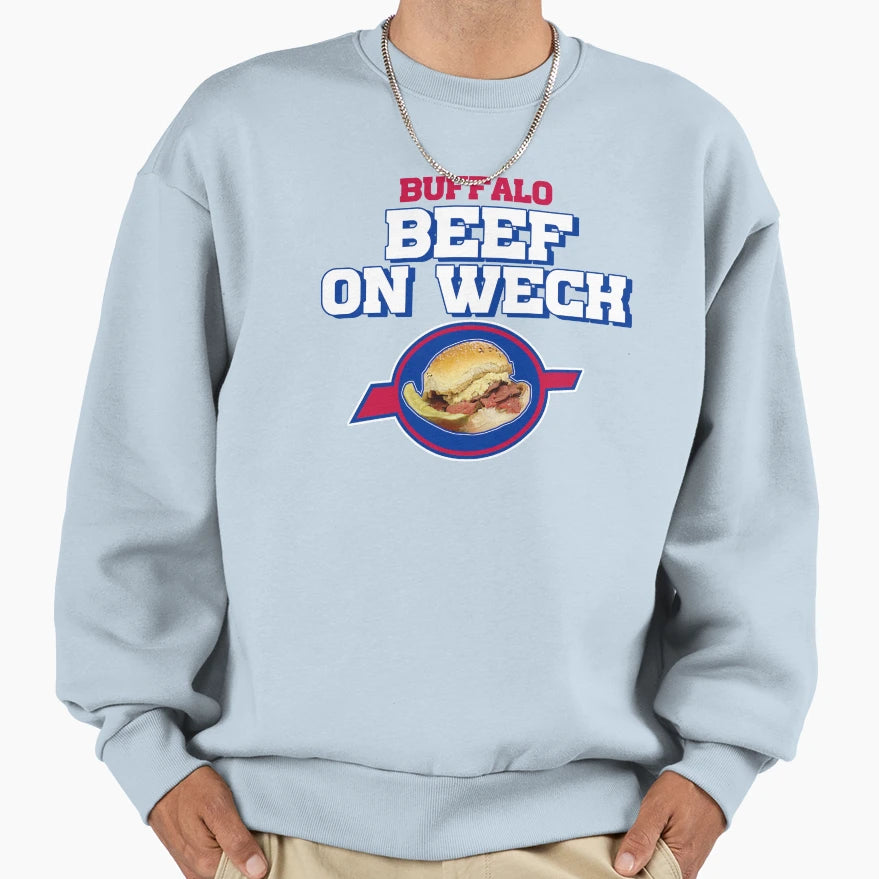 Buffalo Beef Weck Wordmark Sweatshirt - Casual Everyday Wear Unisex - T-Shirt, Sweatshirt, Hoodie