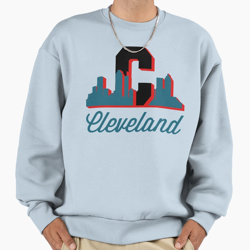 Hometown Product Cleveland Ohio Themed Sweatshirt - Novelty Apparel Unisex - T-Shirt, Sweatshirt, Hoodie