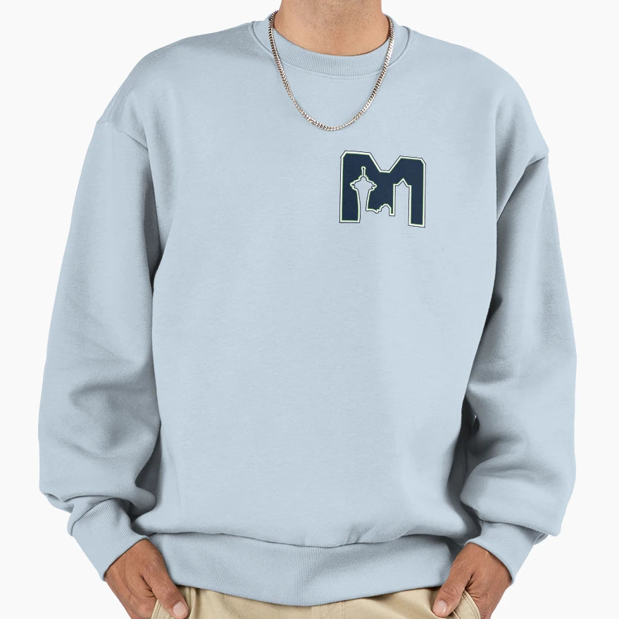 Seattle Metropolitans Nhl Sweatshirt - Aesthetic Graphic for Adults - T-Shirt, Sweatshirt, Hoodie