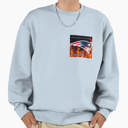 11Th Straight Afc East Title Sweatshirt - Custom Art Print for Adults - T-Shirt, Sweatshirt, Hoodie