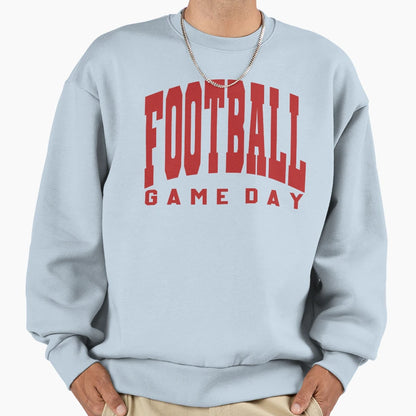 Football Game Day Sports Gift Sweatshirt - Aesthetic Graphic for Adults - T-Shirt, Sweatshirt, Hoodie
