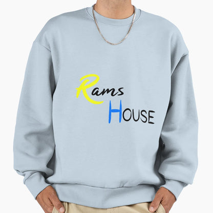 Rams House Sweatshirt - Minimalist Print Men Women - T-Shirt, Sweatshirt, Hoodie