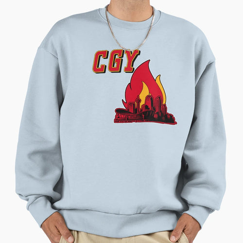 Calgary Busey Logo Sweatshirt - Aesthetic Graphic Men Women - T-Shirt, Sweatshirt, Hoodie