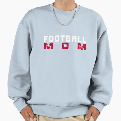 Football Mom Mom Life Football Game Sweatshirt - Unique Graphic for Adults - T-Shirt, Sweatshirt, Hoodie