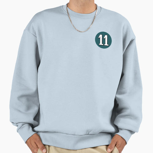 Carson Wentz Eleven Sweatshirt - Unique Graphic for Adults - T-Shirt, Sweatshirt, Hoodie