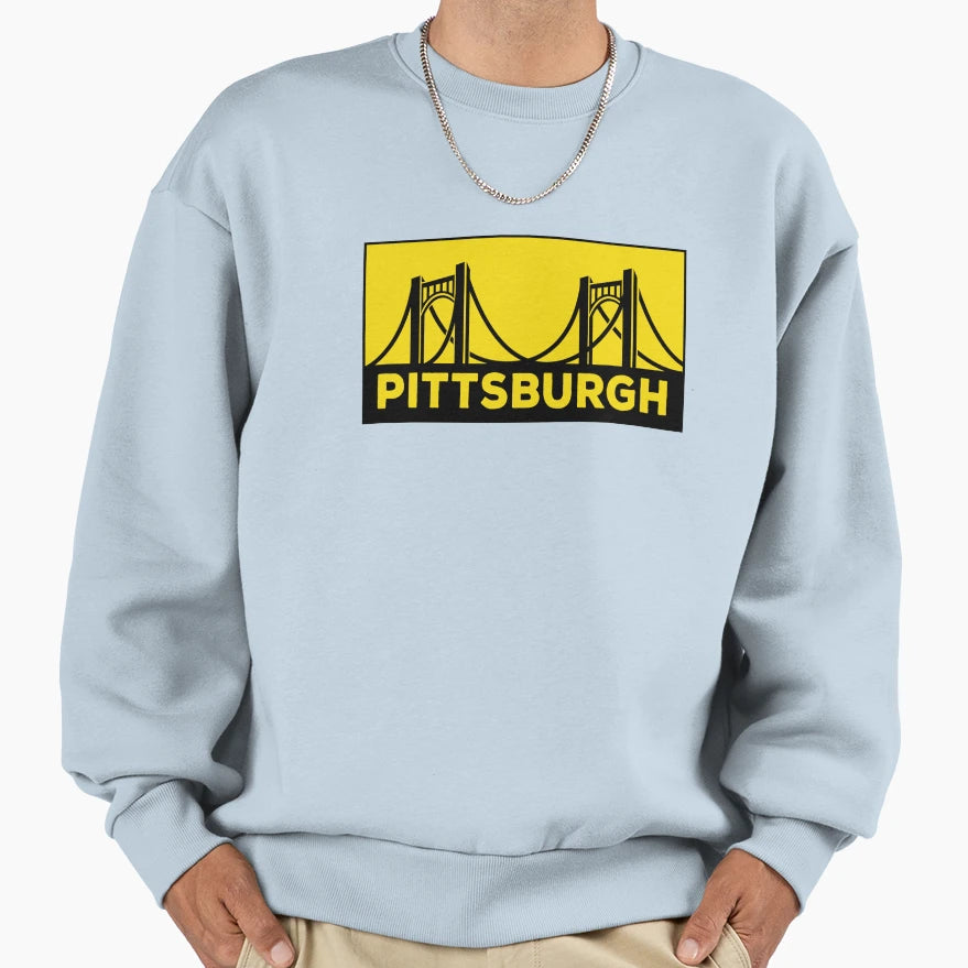 Pittsburgh Pride Sweatshirt - Casual Everyday Wear Men Women - T-Shirt, Sweatshirt, Hoodie