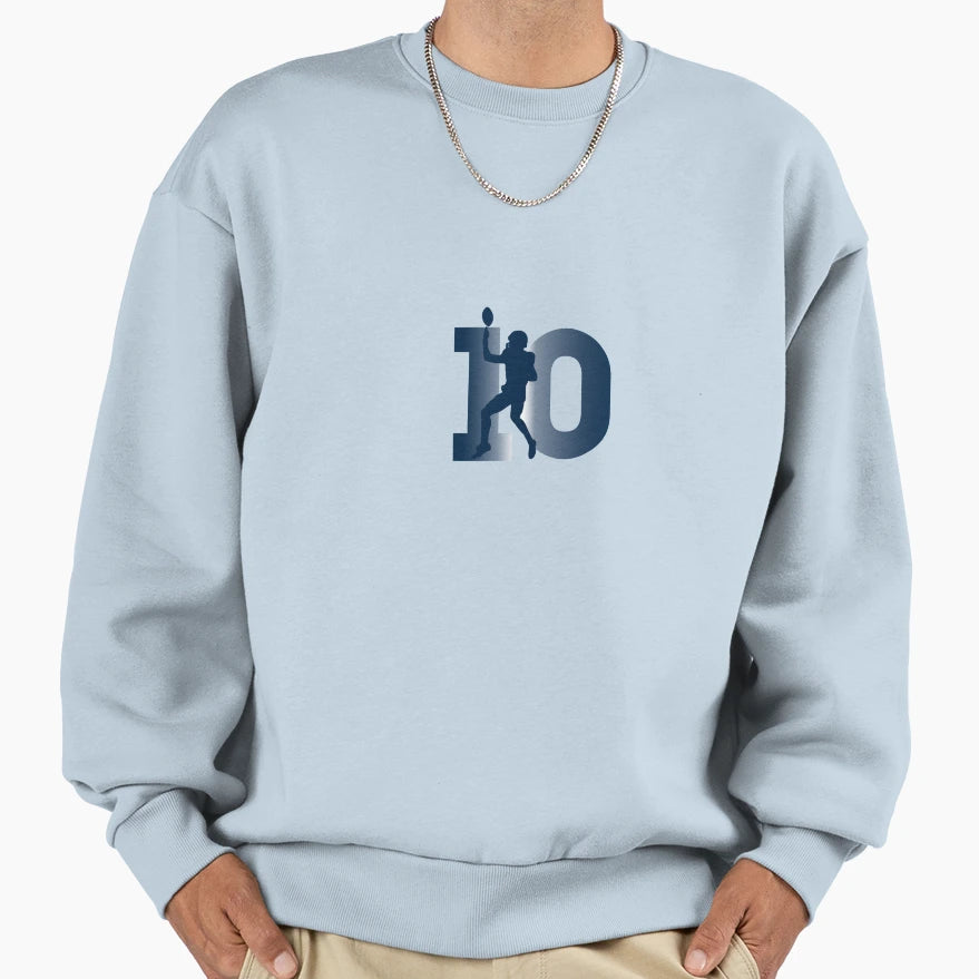 Drake Maye Logo Sweatshirt - Custom Art Print Men Women - T-Shirt, Sweatshirt, Hoodie