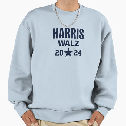Harris Walz 20 24 Sweatshirt - Trendy Graphic for Adults - T-Shirt, Sweatshirt, Hoodie
