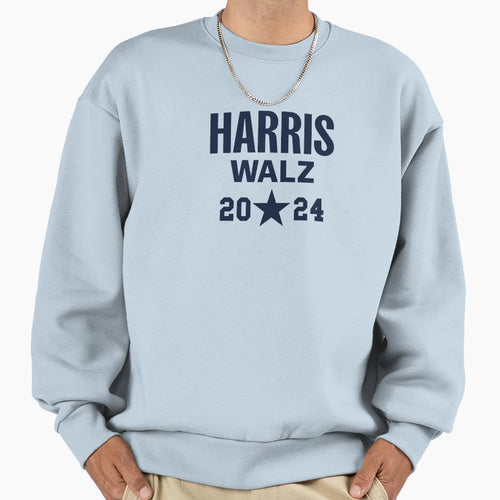 Harris Walz 20 24 Sweatshirt - Trendy Graphic for Adults - T-Shirt, Sweatshirt, Hoodie