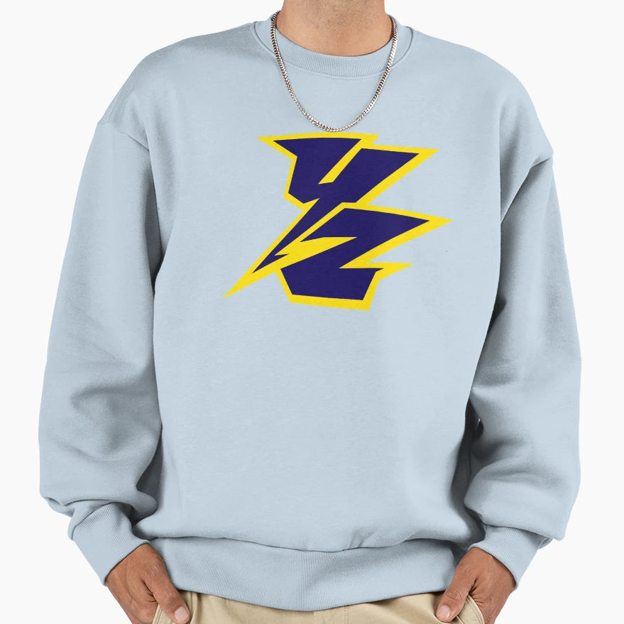 Blue Yz Graphics Sweatshirt - Unique Graphic Unisex - T-Shirt, Sweatshirt, Hoodie